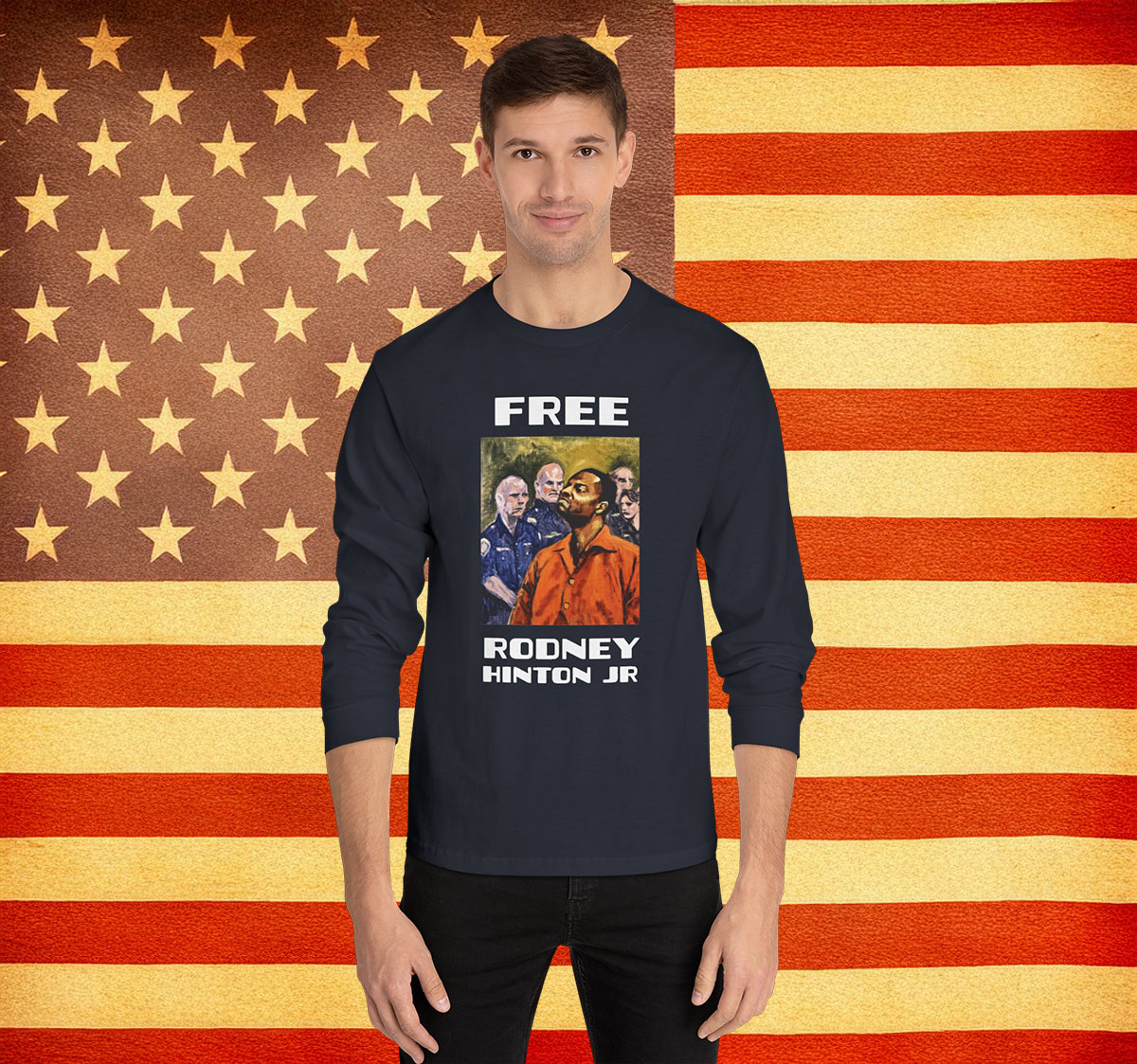 Free Rodney Hinton Jr Long Sleeve