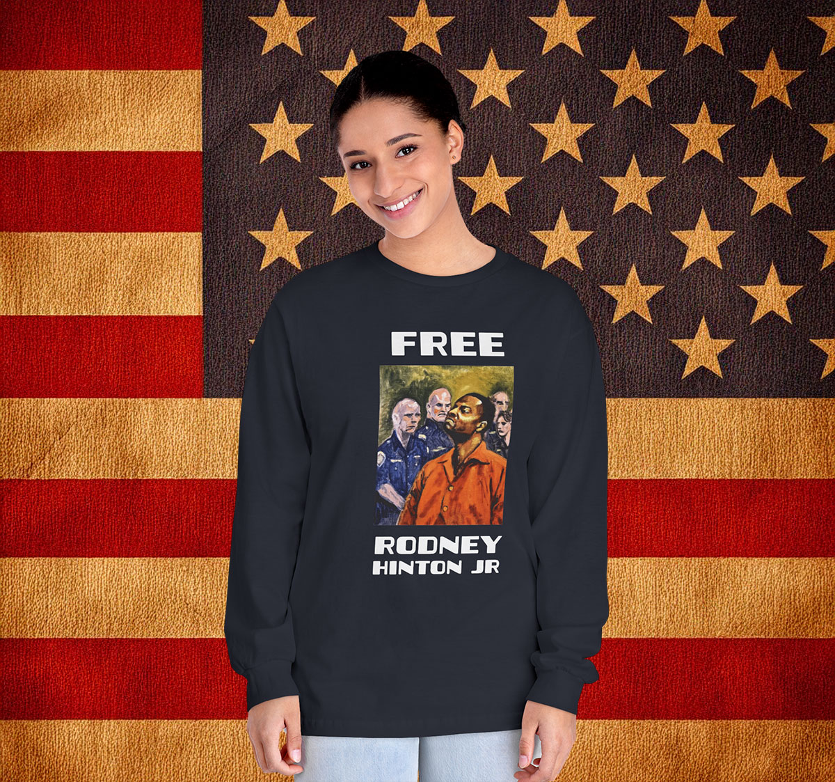Free Rodney Hinton Jr Long Sleeve
