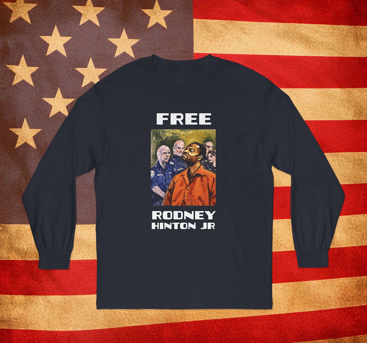 Free Rodney Hinton Jr Long Sleeve