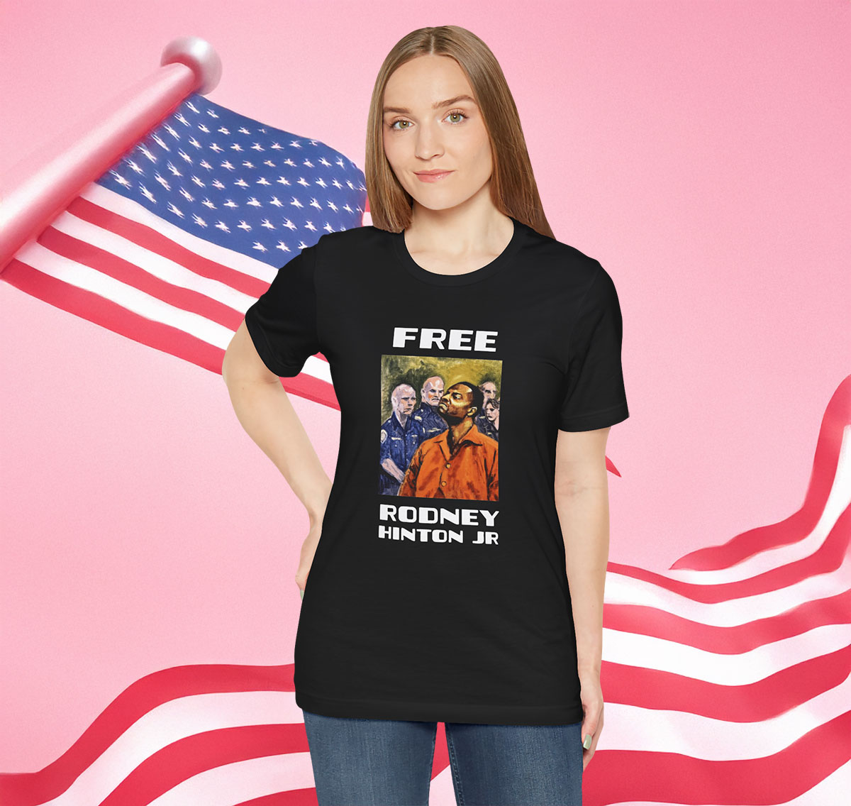 Free Rodney Hinton Jr T-Shirt Women