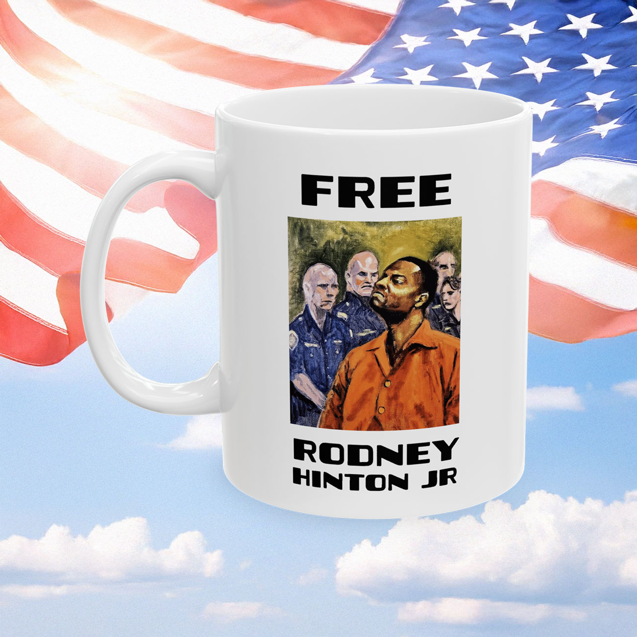 Official Free Rodney Hinton Jr Mugs