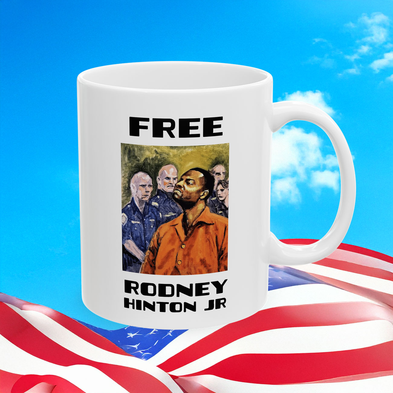 Official Free Rodney Hinton Jr Mugs
