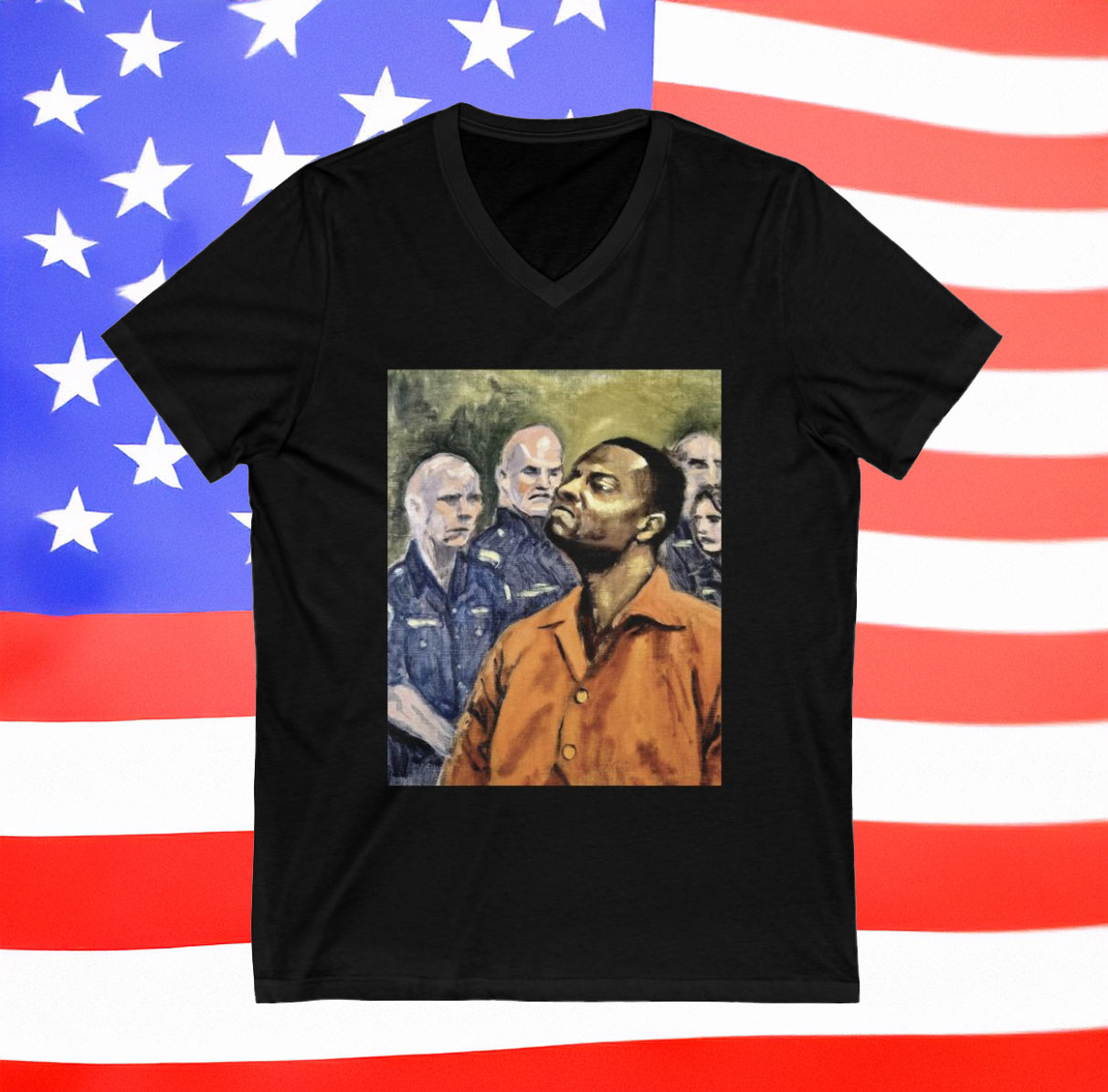 Rodney Hinton Jr V-Neck Shirt