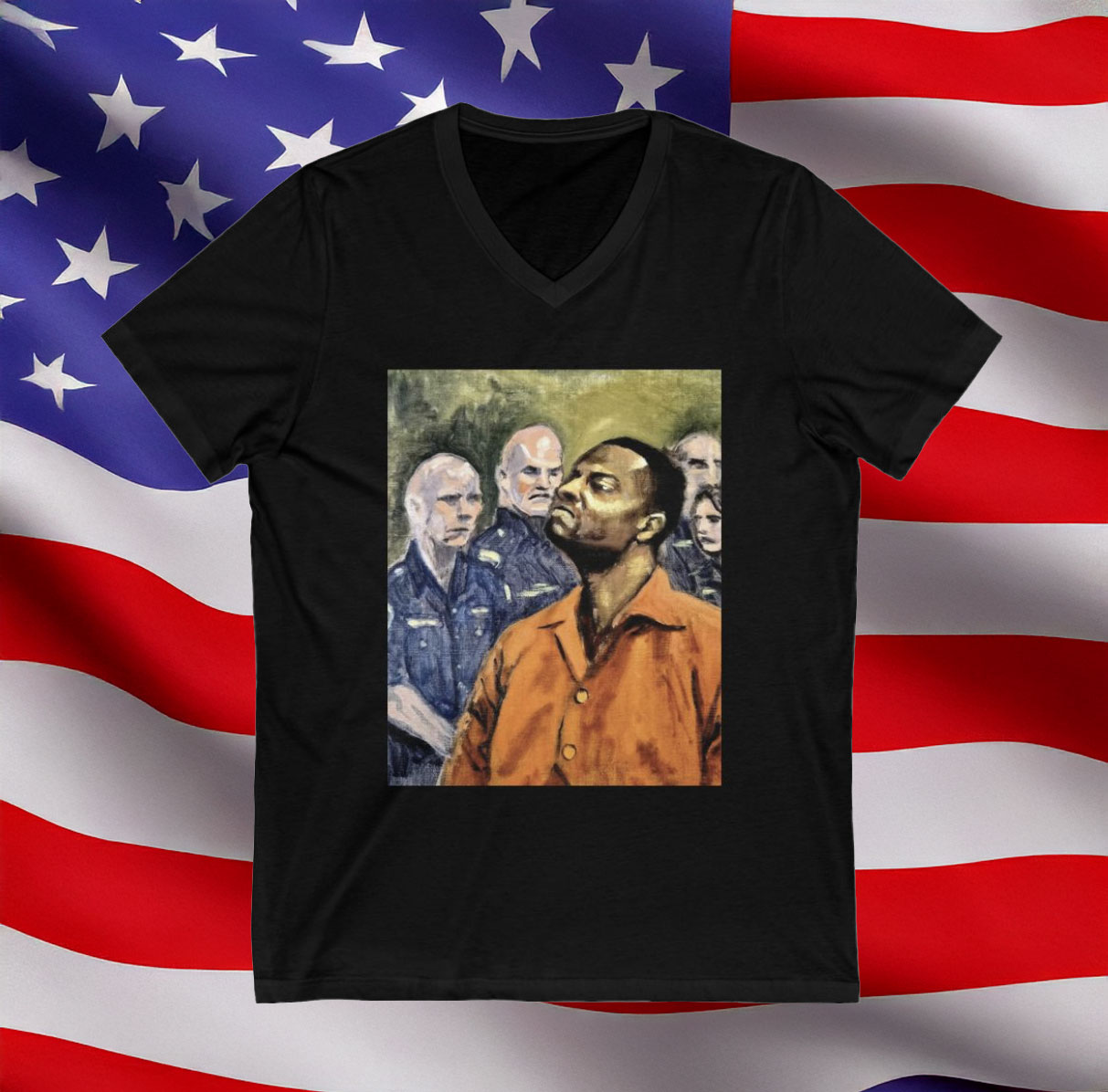 Rodney Hinton Jr V-Neck Shirt