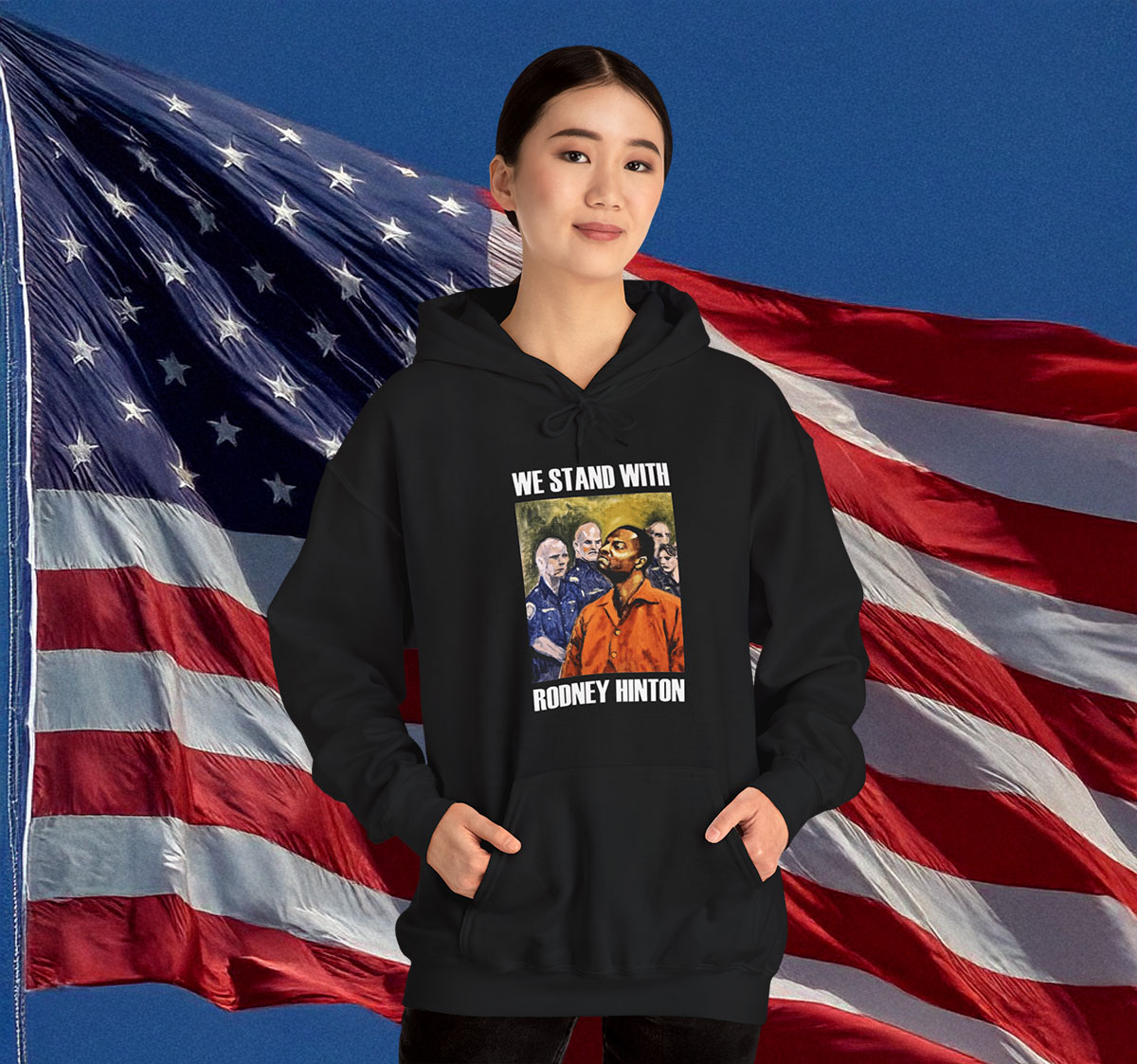 We Stand With Rodney Hinton Hoodie