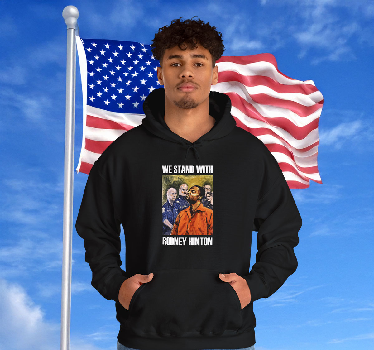 We Stand With Rodney Hinton Hoodie