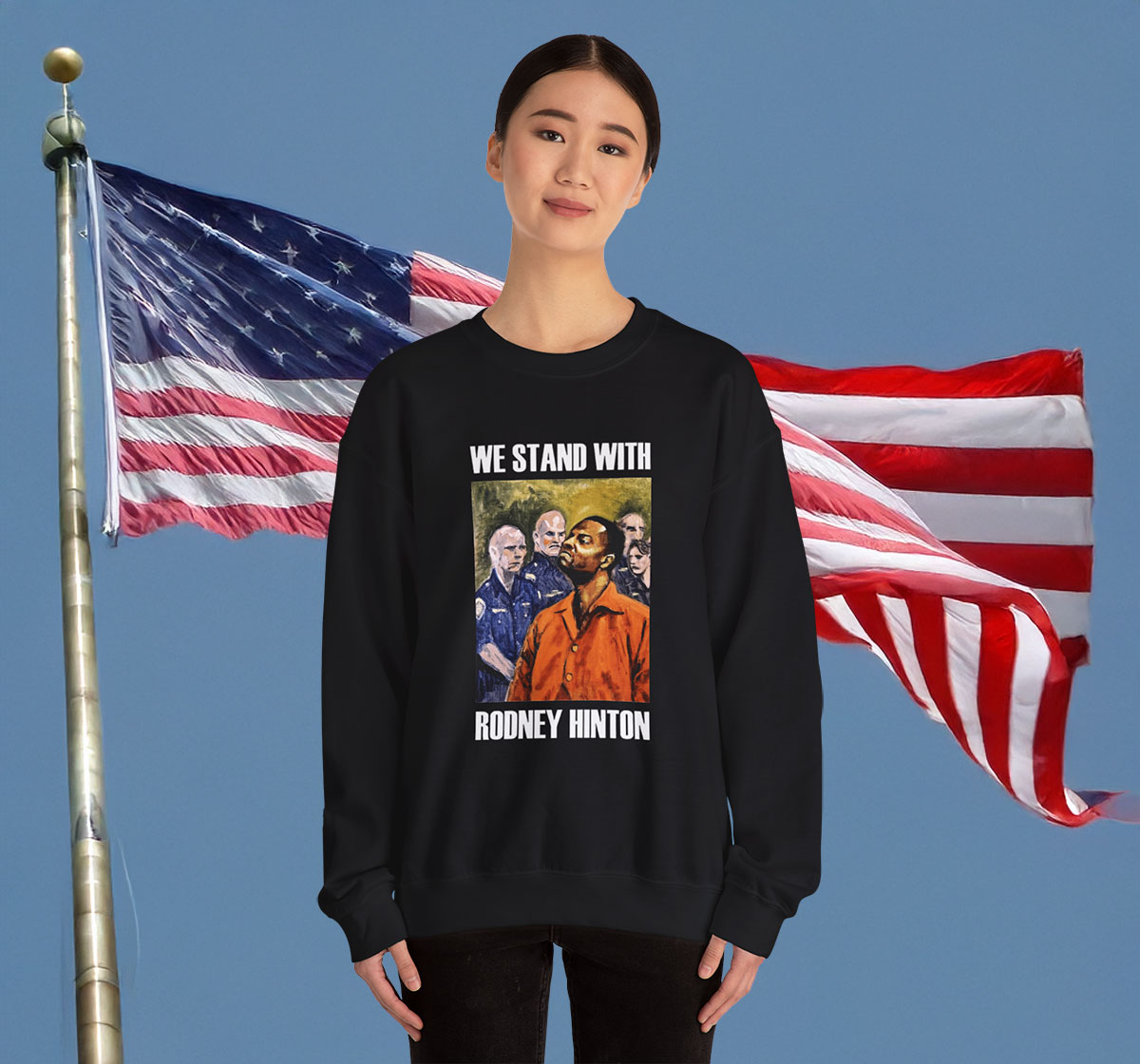 We Stand With Rodney Hinton Sweatshirt