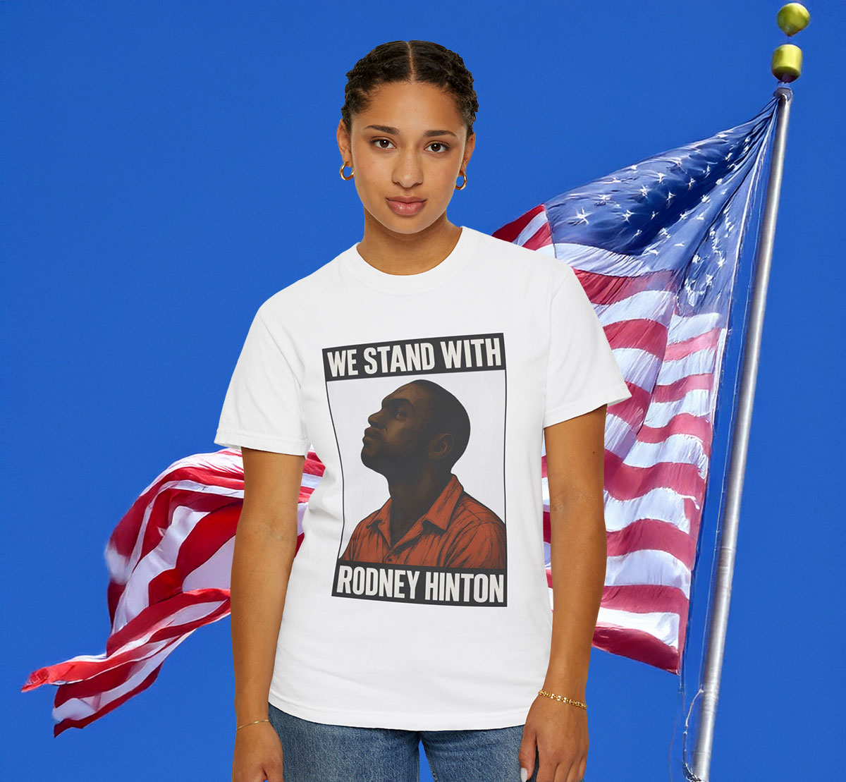 We Stand With Rodney Hinton T-Shirt