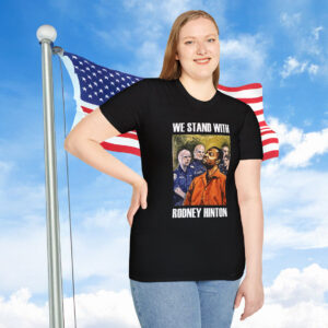 We Stand With Rodney Hinton T-Shirt Womens